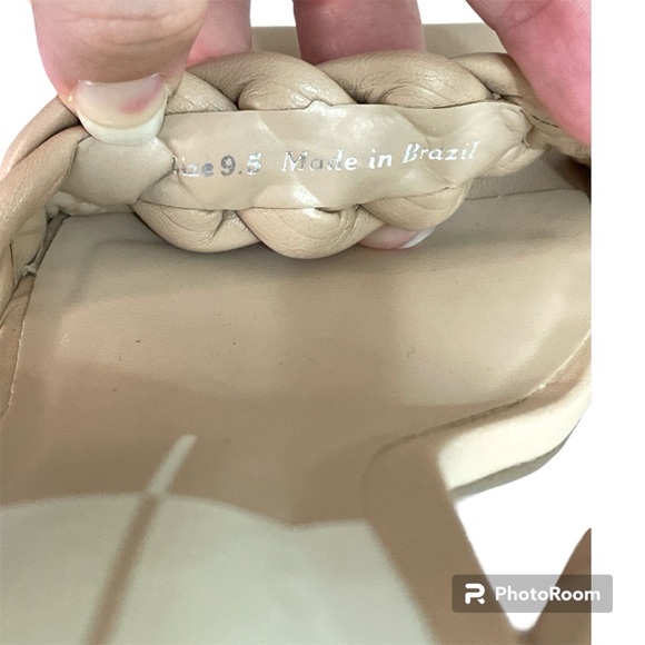 Dolce Vita Paily Braided Strap Shoe Heel Pumps Cream Stella Blush Pink Size 9.5 - Picture 12 of 12